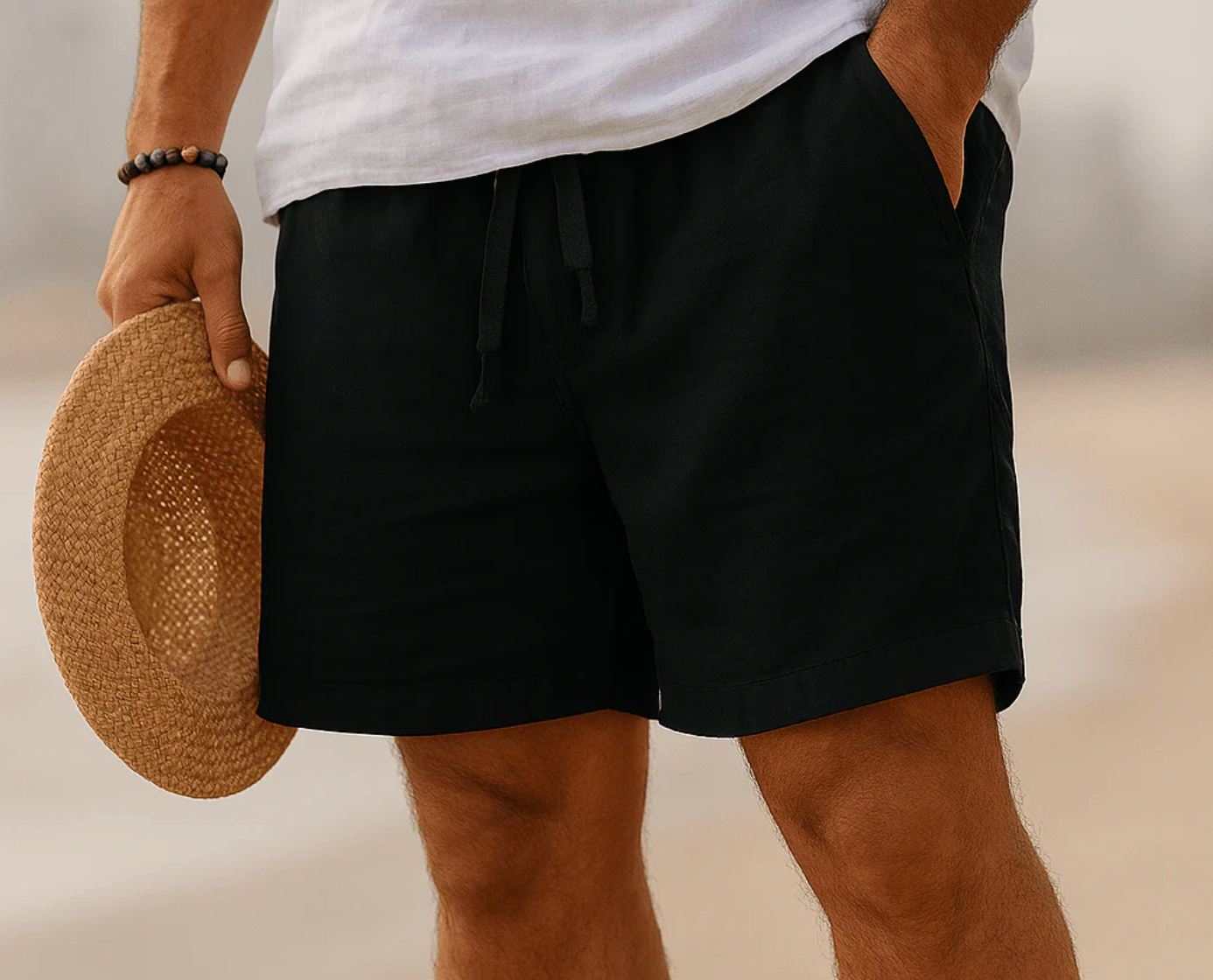 Saro | Chique linnen short