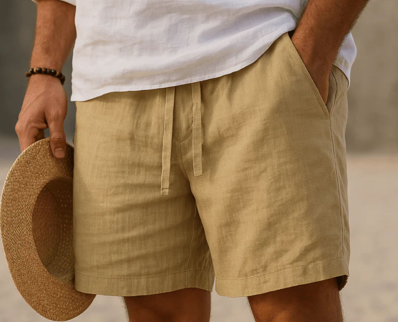 Saro | Chique linnen short